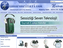 Tablet Screenshot of hidroforfiyati.com